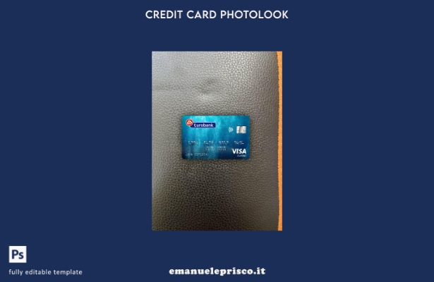 stile verificato Grecia Eurobank ergasias visto classico modello di carta photol